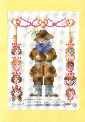 Схема из журнала Creation Point de Croix